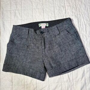 Flying Tomato Gray Patterned Tailored Shorts – Women's S